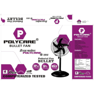 Polycare Bullet Pedestal Fan